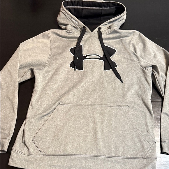 Under Armour Men's Light Gray Hoodie - Picture 1 of 5